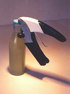 bottle opener in action
